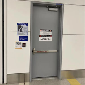 Les portes coupe-feu en acier haute performance sont le premier choix pour les centres commerciaux, les écoles, les hôpitaux et autres lieux densément peuplés - Product Image 1