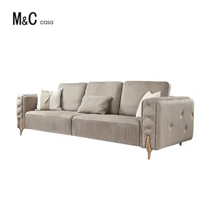 Palisander moderne echte Leder Wohnzimmer Sofas Licht Luxus Design Section als Couch Lounge benutzer definierte Sofa Set Möbel für zu Hause