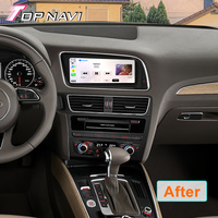 Système de navigation automobile avec écran tactile 8,8'' Android 10 GPS et aide au recul pour Audi Q5 2009-2016