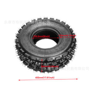 Neumático Zhenrui para ATV, 19x7-8 Pulgadas, Diseño Radial de Mariposa, para Mejora de Vehículos de Playa - Product Image 1
