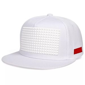 Nhà Máy Giá DIY Xây Dựng Gạch Phẳng Vành Cap Với In Leopard rô Pixel Câu Đố Trò Chơi Khối Hip-Hop Phong Cách Hat - Product Image 4