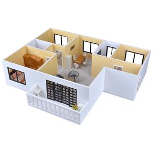 1:25 Échelle DIY Architectural Intérieur Section Dessin Fabriqué À La Main Modèle Résidentiel <span class=keywords><strong>Plan</strong></span> D'étage Miniature Paysage Modèle Ensembles - Product Image 6