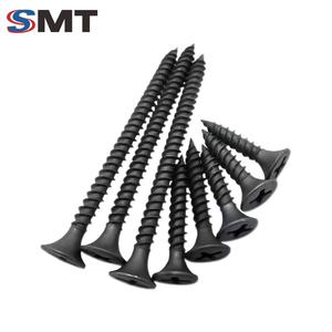 Nhà Máy Bán buôn mạ kẽm Đen Phosphate vách thạch cao Vít Đầu Phẳng Tự Khai thác cho tấm thạch cao xây dựng ISO chứng nhận - Product Image 3