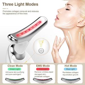 0728 Professional Face Lift <b>Massager</b> Microcurrent Facial Lifting Device Led Photon Skin Tightening Equipment Rechargeable <b>Tool</b> - Product Image 4