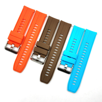 Bracelet de montre intelligente en silicone souple Maxtank 20 mm et 22 mm pour GT2