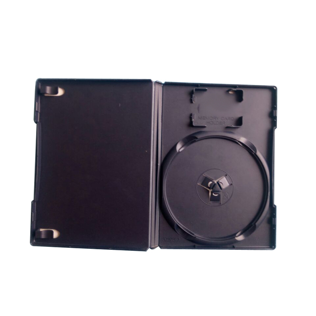 Plastic Protective Replacement Case for PS2 CD Memory Card Storage Display Box