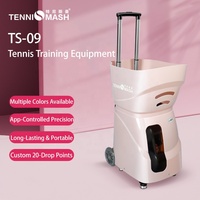 Machine portative professionnelle de boule de padel de tennis avec l'APP et la télécommande pour la pratique et l'entraînement