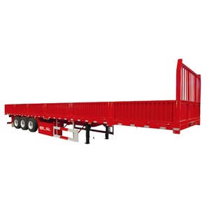 Bmw sinotruck Huawin chilienne, Semi-remorque à 3 axes, sur le côté des murs, 34T, LZY9400 - Product Image 1