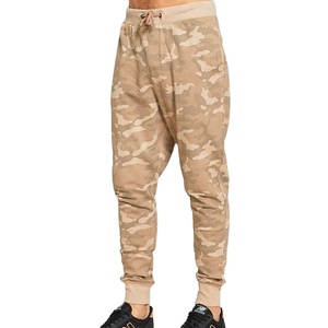 Wholesale Polyester Cotton <b>Drawstring</b> <b>Trousers</b> Men's Camo Printed Jogger Sweatpants - Product Image 2