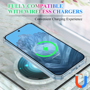 Para <span class=keywords><strong>Google</strong></span> <span class=keywords><strong>Pixel</strong></span> Case <span class=keywords><strong>Funda</strong></span> transparente a prueba de golpes PC TPU <span class=keywords><strong>2</strong></span> en 1 <span class=keywords><strong>Funda</strong></span> de teléfono transparente magnética para <span class=keywords><strong>Google</strong></span> <span class=keywords><strong>Pixel</strong></span> 10 Pro XL 9A 9 Pro - Product Image 6