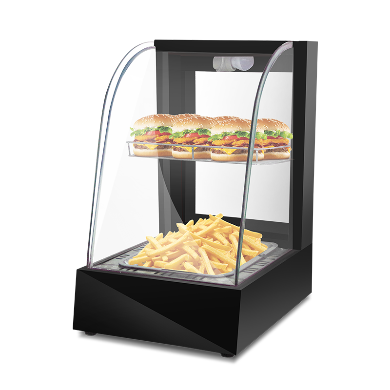 Fast Food Restaurant Heated Display Cabinet