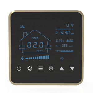 MIA-A900 Wifi PM2.5 CO2 <strong>Display</strong> <strong>Modbus</strong> RS485 <strong>Programmable</strong> Tuya App Controller for Ventilation System HVAC System - Product Image 1