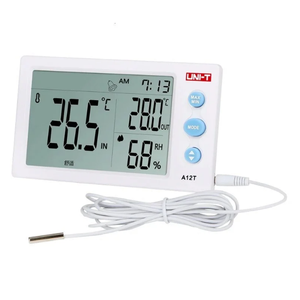 เครื่องวัดอุณหภูมิและความชื้น UNI-T A13T วัดอุณหภูมิและความชื้นแบบเรียลไทม์ และแสดงผลบนหน้าจอขนาดใหญ่ - Product Image 6
