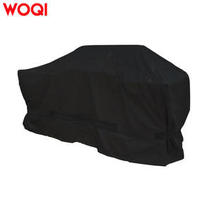 Housse de protection pour barbecue Woqi XL en tissu Oxford imperméable noir pour cuisine extérieure, cuisson et barbecue - Product Image 2