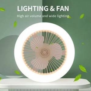 Ventilatore da Soffitto Meccanico con Illuminazione LED 26cm Presa Universale per Uso Domestico - Product Image 2