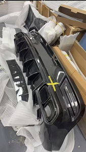 Topca Stijl Koolstofvezel Achter <span class=keywords><strong>Diffuser</strong></span> Spoiler Voor Mercedes Benz Coupe Exterieur Upgrade Aftermarket Onderdelen - Product Image 6