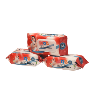 AQC Wholesale Baby Wet Wipes Organic for Water Soft Natural OEM ODM Free Sample for Household Cleaning - Product Image 4