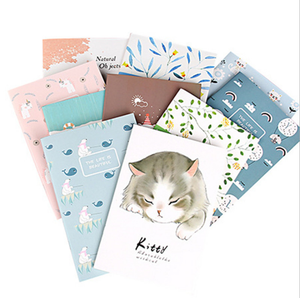 สมุดบันทึก A5สุดน่ารักเครื่องเขียนสำหรับโรงเรียนประถมลายน่ารักพร้อมการพิมพ์สุดสร้างสรรค์อุปกรณ์การเรียนที่มีผลผูกพัน - Product Image 1