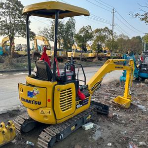 Mini-excavatrice Komatsu PC18 d'occasion, 2 tonnes, mini-excavatrice sur chenilles, PC18 d'occasion, mini-excavatrice d'occasion, excavatrice d'occasion - Product Image 2
