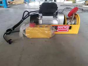 Kerekan listrik Mini tali kawat PA200 kerekan mesin kualitas tinggi - Product Image 2