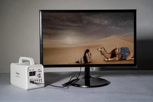 Teyoza với 60 watt panel năng lượng mặt trời di động năng lượng mặt trời hệ thống sạc LED ánh sáng khẩn cấp với bóng đèn DC và ngân hàng điện chức năng - Product Image 5