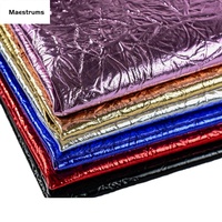 0.6 MM Étanche Éléphant Motif En Cuir Miroir Faux Pu Laserable Similicuir pour Sacs Chaussures Costume et Arcs