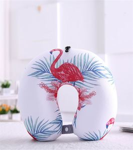 Almohada de Viaje en Forma de U de Espuma Viscoelástica de Rebote Lento Xxz Soft Crystal Velvet para Oficina, Vuelos y Viajes - Product Image 3