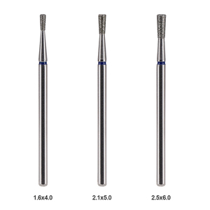 Fresa Rotante per Cuticole in Acciaio Inox 3/32\", Accessori per Manicure, Utensile per Fresatura Unghie, Cono Invertito Diamantato - Product Image 2