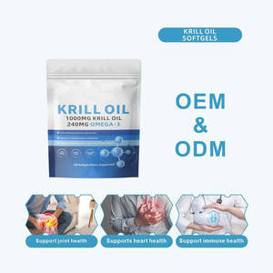 Huile de krill en gélules molles OEM Pure Health Food, riche en phospholipides, <span class=keywords><strong>oméga</strong></span> <span class=keywords><strong>3</strong></span> naturel, végétalien, soutient la santé des articulations et du cœur, adultes - Product Image 4