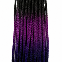 Tresses torsadées sénégalaises au crochet à la main, 3 brins, extensions de cheveux pour femmes noires, aspect naturel, toutes occasions