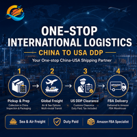Logistique internationale Chine-USA DDP Amazon FBA, agent d'expédition maritime et aérien, transitaire professionnel, logistique tout-en-un
