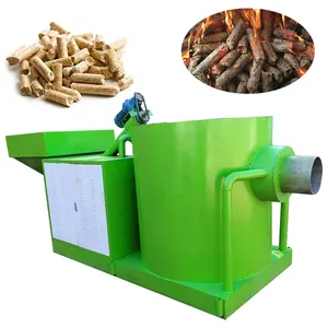 wood latest burner biomass wood pellet burner 40kw steam boiler for brick kiln