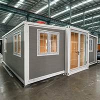 Fabricante de Casas Contenedor Expandibles en China, Edificio Modular de 20 pies y 40 pies para Oficina, Hotel, Diseño Moderno Ecológico, CE, SGS, ISO