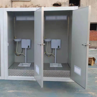 Toilettes mobiles portables de luxe en Offre Spéciale Cabine de douche Salle de bain sanitaire préfabriquée Panneau sandwich de haute qualité de fabrication modulaire directement