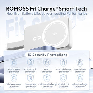 Banque d'alimentation Romoss 10000mAh, Pack magnétique PD <span class=keywords><strong>30W</strong></span> Charge filaire pour iPhone17, Samsung S26. - Product Image 5