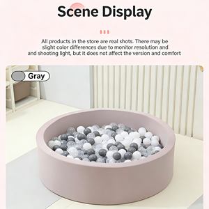 Piscina di Palline per Bambine, Vendita all'Ingrosso, Area Giochi Morbida Rosa per Camerette - Product Image 4