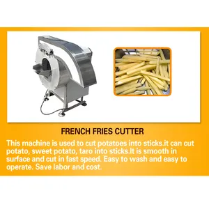 Ligne de production de frites frites frites frites, automatisation industrielle TCA