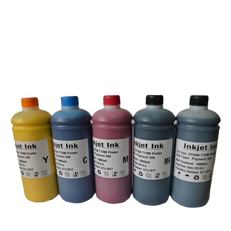 Bulk ink system druck nachfülltinte für epson t7000 tx120 r230 l805 drucker videojet für film gewebte säcke