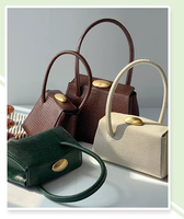 Sac en cuir PU bicolore en peau de lézard, faux réxine végétalien, feuille de cuir, sacs SMS, chaussures, sac de carte