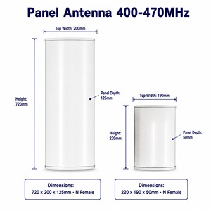 Antenne panneau 430-470 MHz 14 dBi à gain élevé, polarisation verticale UHF pour station de base radio bidirectionnelle, communication extérieure - Product Image 2