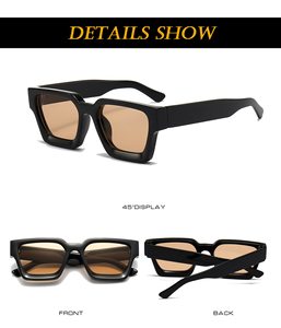 High Quality Custom Logo Small Frame Luxury Designer Retro Sun Glasses Polarized Rectanngle Women Men Acetate <b>Sunglasses</b> 2025 - Product Image 2