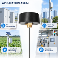 Antenne 4G LTE traversante pour armoire de distributeur automatique 48x22.3mm pour connecteurs mâle/femelle Plage de fréquences 698-2690MHz 3.6dBi