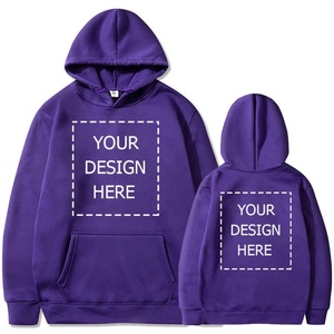 เสื้อฮู้ดดี้ผู้ชายคุณภาพสูง ทรงปกติ ผ้าหนา สีสันปรับแต่งได้ กันลม ระบายอากาศดี มีกระเป๋า เหมาะสำหรับใส่ลำลองในฤดูใบไม้ร่วง - Product Image 4