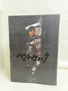 Figurine de manga de dessin animé de 32 cm, nouvelle, Ber <span class=keywords><strong>Serk</strong></span> Guts, deux têtes interchangeables, épées katana, figurine en PVC, jouet d'anime, cadeau - Product Image 3