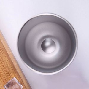 Tasse à café, à vin ou à œufs en acier inoxydable à double paroi 2022 avec couvercle - Product Image 5