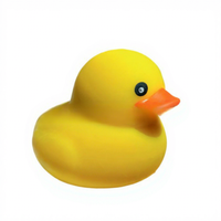 Jouet Squishy Canard Jaune Géant, Grand Canard en Caoutchouc à Rebond Lent, Jouet Anti-Stress pour Enfants et Adultes, Vente en Gros