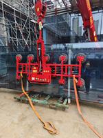 Dispositif de levage à vide pour verre de 1000 kg, pour la manutention horizontale et verticale de grandes plaques, avec grue de levage à vide pour verre