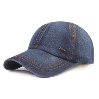 Gorra de Béisbol de Mezclilla Vintage de 6 Paneles, Lavada, para Hombre y Mujer, Gorra Estilo Dad, con Logotipo Personalizado