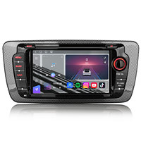 Envío Gratuito en la UE, Radio de Coche Android 16 de 7 Pulgadas, 8GB, 128GB para SEAT IBIZA 2009-2013, CarPlay Inalámbrico, Android Auto, GPS, DAB+, DSP