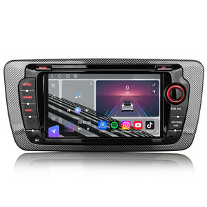 Envío Gratuito en la UE, Radio de Coche Android 16 de 7 Pulgadas, 8GB, 128GB para <span class=keywords><strong>SEAT</strong></span> <span class=keywords><strong>IBIZA</strong></span> 2009-2013, CarPlay Inalámbrico, Android Auto, GPS, DAB+, DSP - Product Image 1